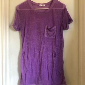 ❌ NOT FOR SALE purple pocket tee